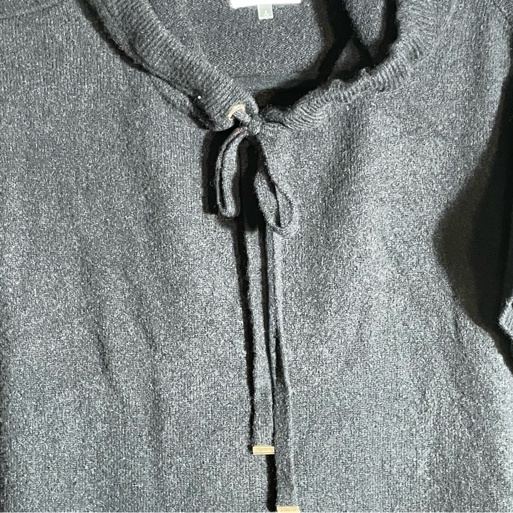 Calvin Klein Black Cowl Neck Sweater - Picture 6 of 6